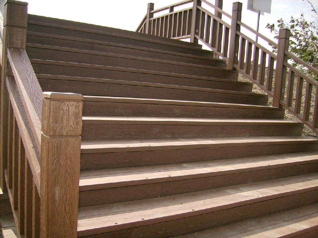 重庆仿木纹栏杆